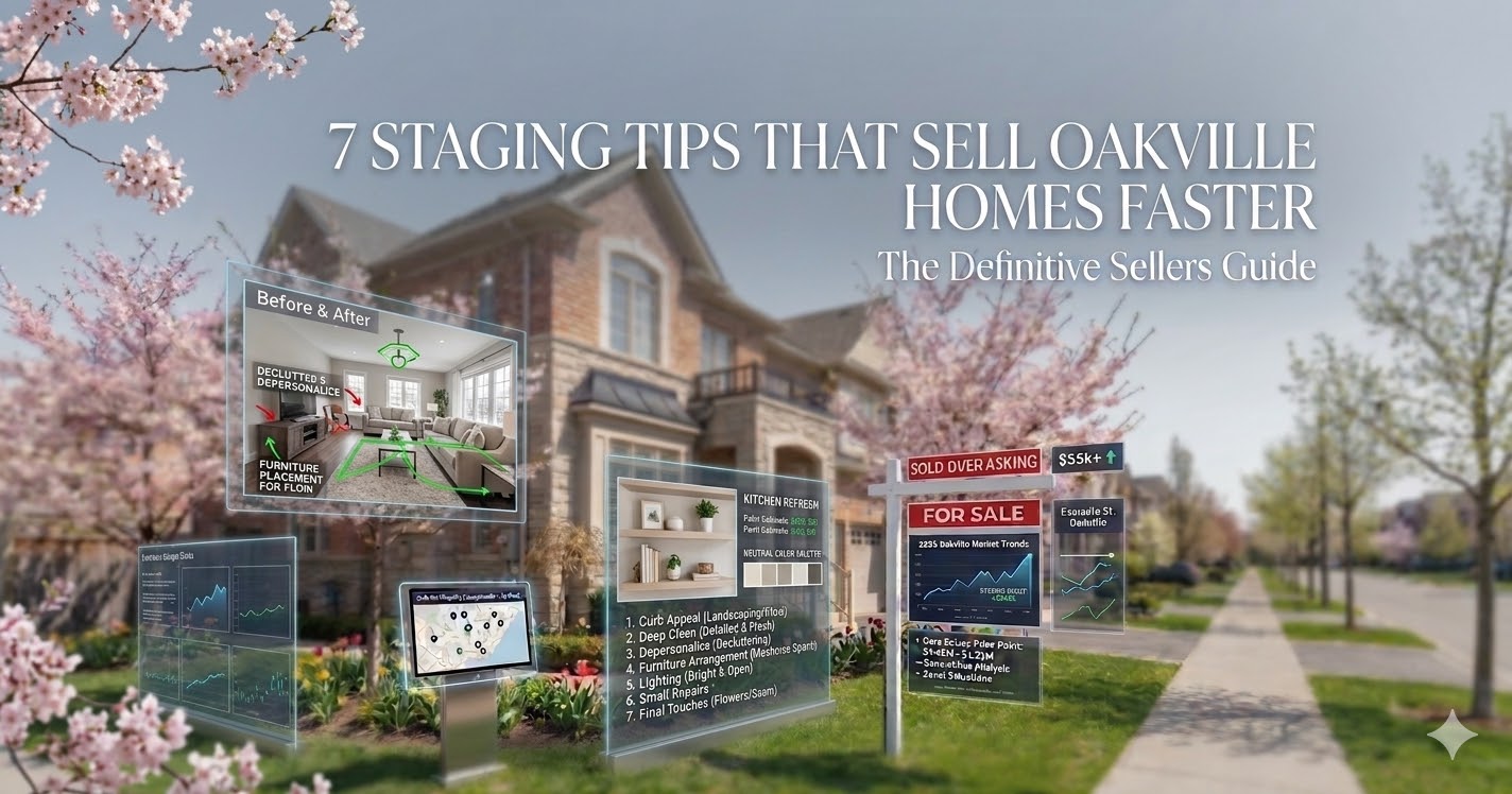 7 Staging Tips That Sell Oakville Homes Faster